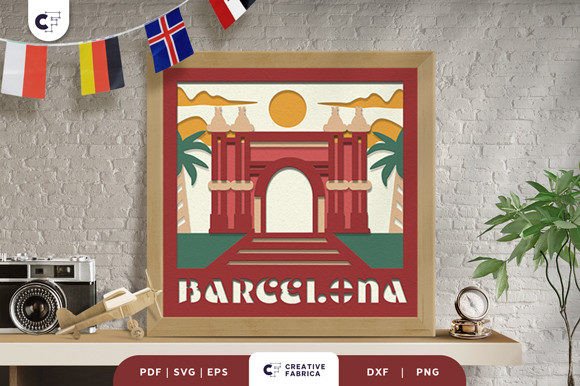 Arco De Triunfo Barcelona 3D Shadow Box Review