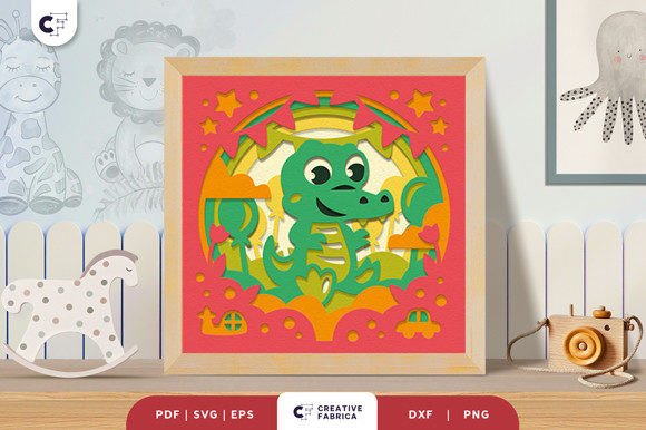 Baby Crocodile 3D Light Box SVG Review: A Designer’s Perspective