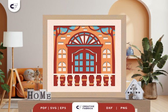 Front Home 3D Shadow Box Paper Cut – A Review for Digital Product Creators