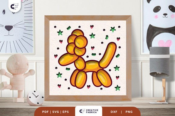 Reviewing Balloon Poodle 3D Paper Cut SVG for Real Projects